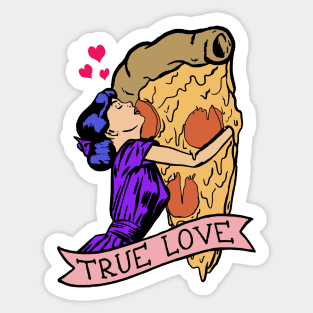 Pizza love Sticker